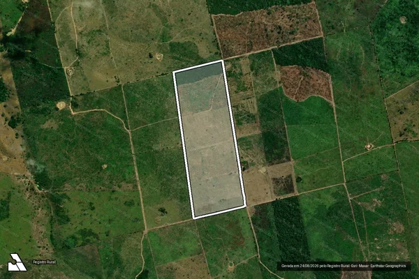 Imagem de satélite de FAZENDA SÃO FRANCISCO - LOTE 174 / Parte 1