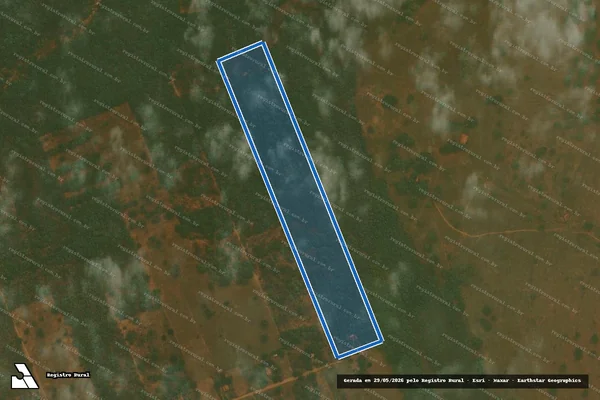 Imagem de satélite de AMAP ? Gleba A - Lote 18 em Rochedo - MS