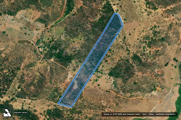 Imagem de satélite de SITIO BOA ESPERANCA   - Parte 1 em São José do Divino - MG