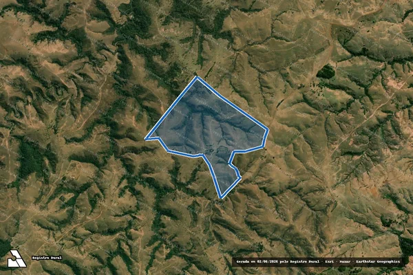 Imagem de satélite de FAZENDA VELOSA DE BAIXO, UNIÃO OU ANDRADE E ÁGUA LIMPA DOS VEADOS - Parte 1 em Carmo do Paranaíba - MG