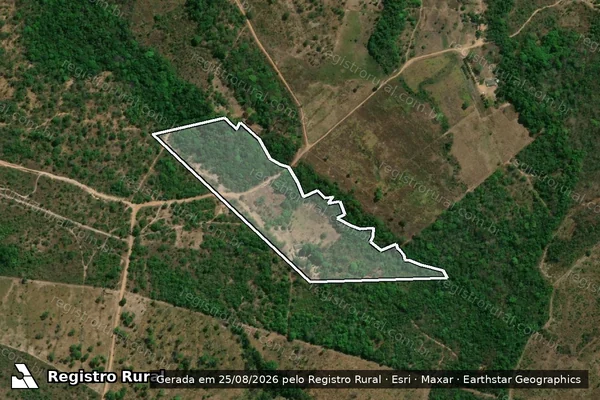 Imagem de satélite de Fazenda Lagoa Preta - Francisca I em Carolina - MA