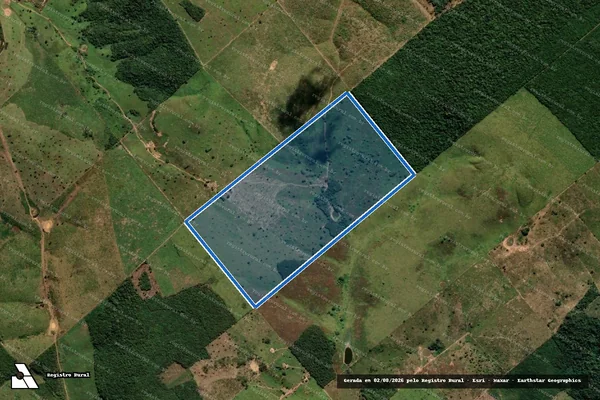 Imagem de satélite de LOTE-117 DA GLEBA-17 - LOTE-117 DA GLEBA-17 em Barra do Corda - MA