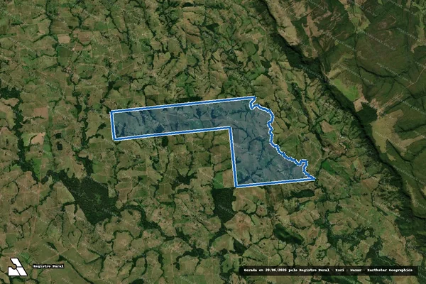 Imagem de satélite de FAZENDA ADORAMA - Parte 1 em Araputanga - MT