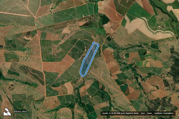 Imagem de satélite de FAZENDA TABARANA ? GLEBA C1 - FAZENDA TABARANA - GLEBA C1 em Monte Alto - SP