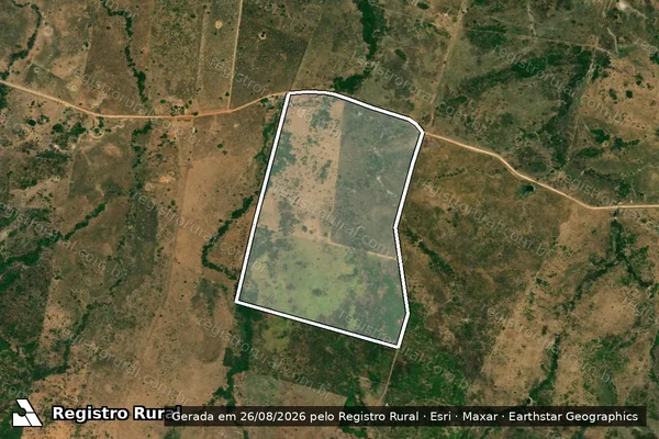 Imagem de satélite de FAZENDA SAO LOURENCO e OUTRAS - Parte 1 em Bannach - PA