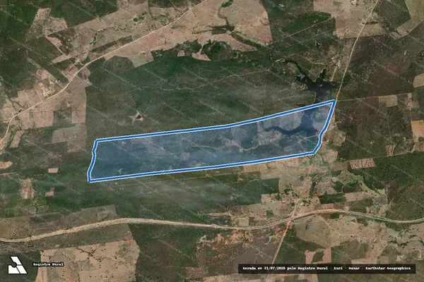 Imagem de satélite de PA UMBURANA - GLEBA A em Custódia - PE