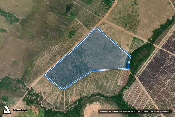 Imagem de satélite de Fazenda Nova Cunhã Pucá II (Rem) - Parcela 1 em Boa Vista - RR