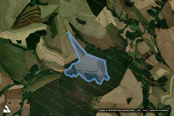 Imagem de satélite de Lote nº 29, da Gleba nº 03, da Colônia "M" São João e Esperança - Lote nº 29, da Gleba nº 03, da Colônia "M" São João e Esperança em Cascavel - PR