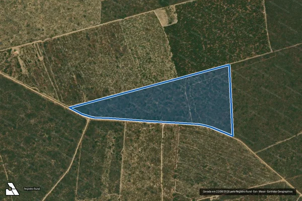 Imagem de satélite de Fazenda Pastinho - Parte 1 em Montezuma - MG