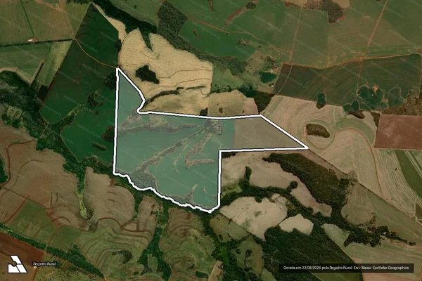 Imagem de satélite de FAZENDA RECANTO - PARTE 1 em Ponta Porã - MS