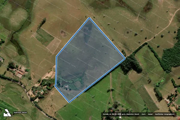 Imagem de satélite de Fazenda Cachoeiras do Gomeral - Fazenda Cachoeiras do Gomeral em Guaratinguetá - SP