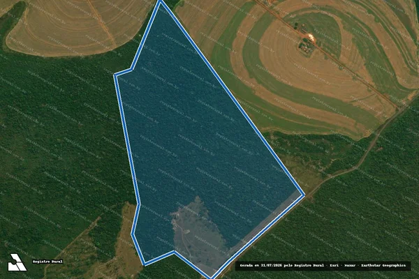 Imagem de satélite de FAZENDA FILHA ÚNICA - PARTE 01 em Juara - MT