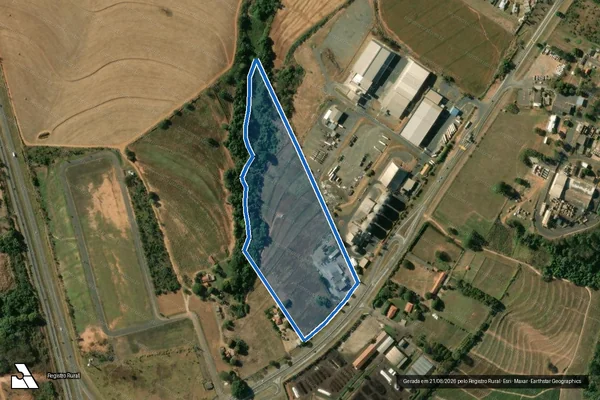 Imagem de satélite de Sítio Retiro do Alto - Parcela 1 em Estiva Gerbi - SP