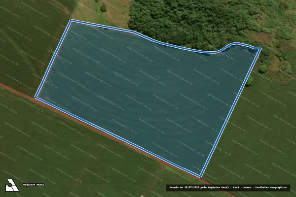 Imagem de satélite de LOTE DE TERRA QUINHÃO K - LOTE DE TERRAS QUINHÃO K ? PARTE 2 em Peabiru - PR