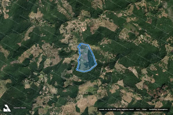 Imagem de satélite de CACHOEIRA DO ZUMBI - Parte 1 em Caeté - MG