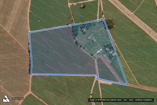 Imagem de satélite de Z AGROPECUÁRIA II - Z AGROPECUARIA II em Uchoa - SP