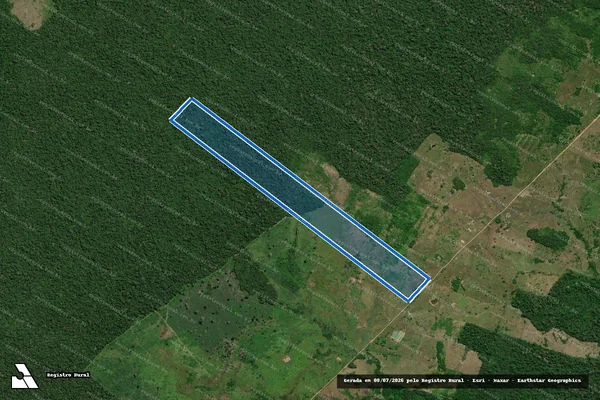 Imagem de satélite de Lote 259 - Parcela 1 em São Luiz - RR