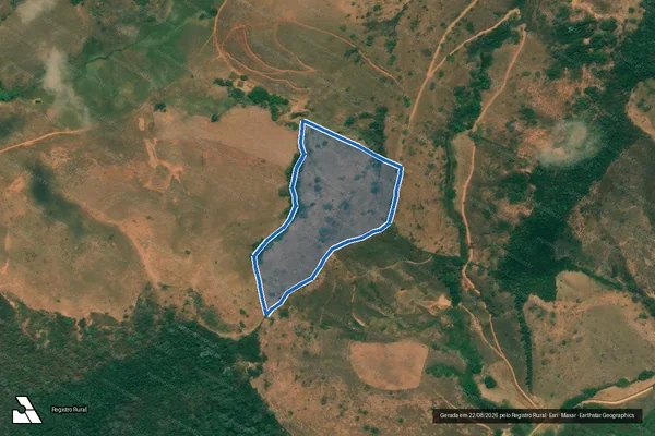 Imagem de satélite de Sítio Serra do Amorim - Sítio Serra do Amorim em Jequeri - MG