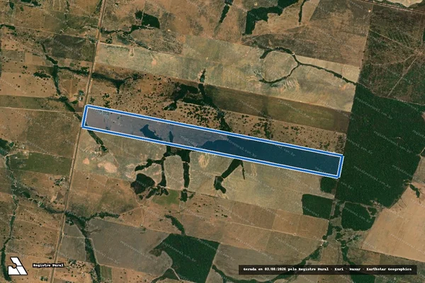 Imagem de satélite de Lote n° 09 - Setor F - Setor F em Terra Nova do Norte - MT