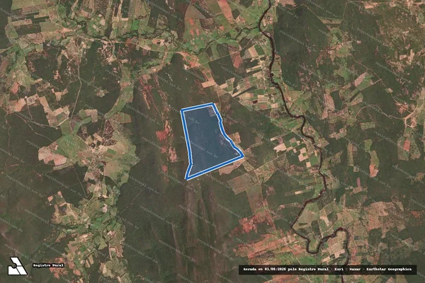 Imagem de satélite de Sítio Pouças - Sítio Pouças em Rio de Contas - BA