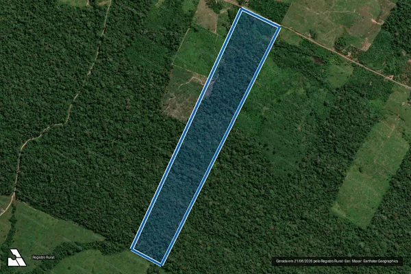 Imagem de satélite de P.A EQUADOR - LOTE 59 / Parte 1
