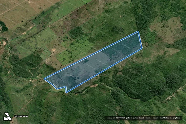 Imagem de satélite de LOTE  238 - MANOEL / PA. LAGO  AZUL  -  LOTE 238