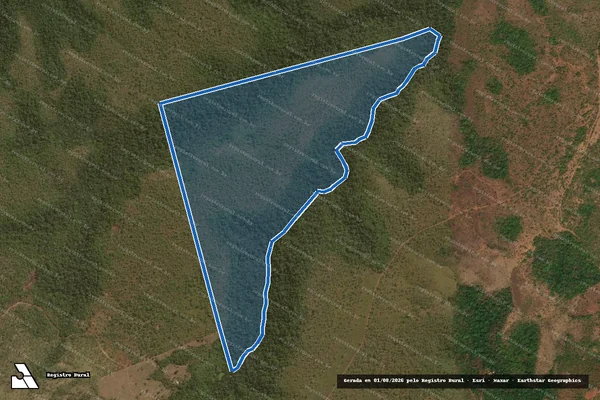 Imagem de satélite de FAZENDA PRATINHA, LOTE 29 E, PARTE DO LOTE 29, LOTEAMENTO PRATINHA - Gleba PARTE REMANESCENTE em Tocantínia - TO