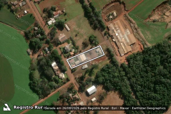 Imagem de satélite de SEDE ARAUJO - Parte 1 em Independência - RS