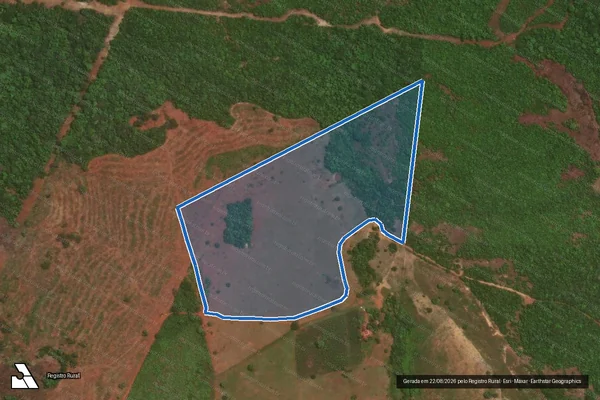 Imagem de satélite de Fazenda Santa Isabel