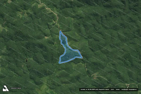 Imagem de satélite de FAZENDA LUANA I em Juquiá - SP