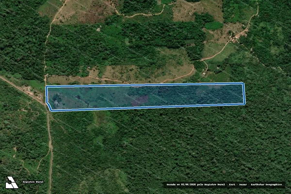 Imagem de satélite de SÍTIO CRUZMALTINA - GLEBA PAKISAMBA / Parte 1