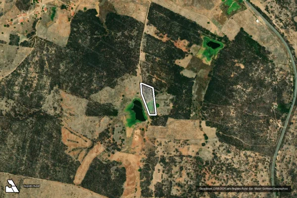 Imagem de satélite de SÍTIO FECHADO ? LOTE 3219 - Parte 1 em Jaguaribe - CE