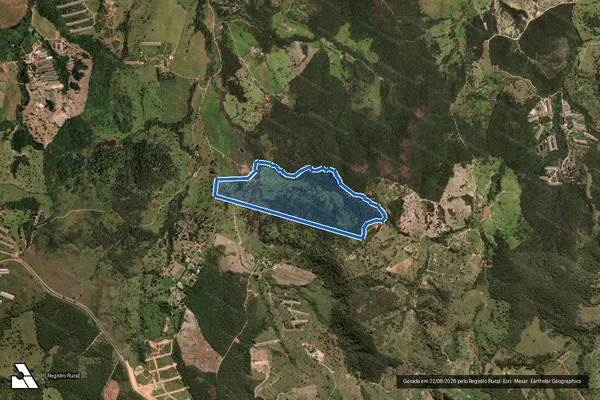 Imagem de satélite de Fazenda Olhos d água, Limeira e Almeida - Parcela 1 em Pará de Minas - MG