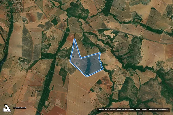 Imagem de satélite de FAZENDA CLARO - LUGAR MATINADA - 001 em Vazante - MG