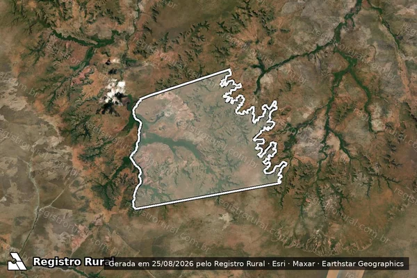 Imagem de satélite de FAZENDA CABECEIRA DO RIO em Alto Parnaíba - MA