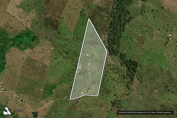 Imagem de satélite de FAZENDA 3 PODERES - FAZENDA TRÊS PODERES em Água Azul do Norte - PA