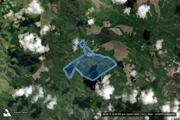 Imagem de satélite de FAZENDA CHÃO DE ESTRELAS - FAZ CHÃO DE ESTRELAS em Esplanada - BA