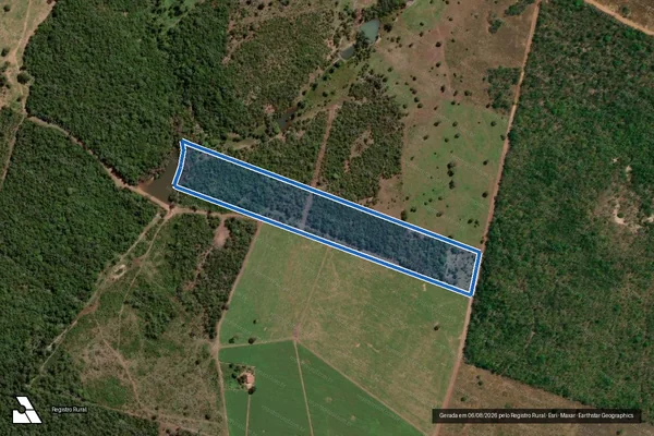 Imagem de satélite de LOTE 23-C, RESERVA LEGAL, PA PIABA / LOTE 23-C, RESERVA LEGAL, PA PIABA