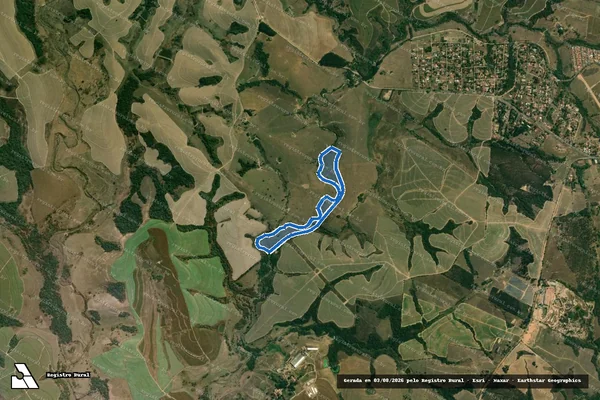 Imagem de satélite de FAZENDA TUNGAL em São Pedro - SP