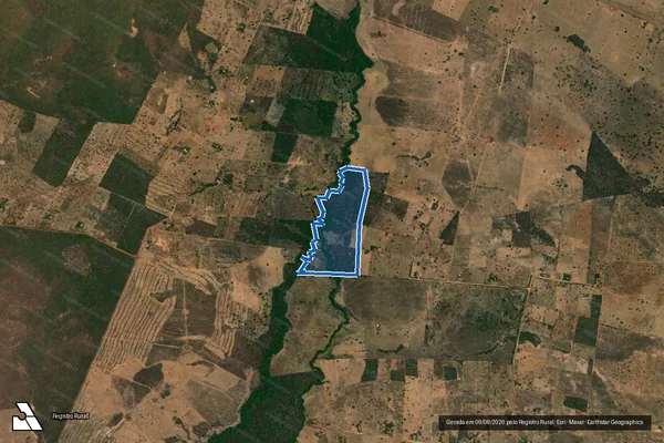 Imagem de satélite de P.A Riacho Seco ? APP 01 - P.A Riacho Seco - APP 01 em Divinópolis de Goiás - GO