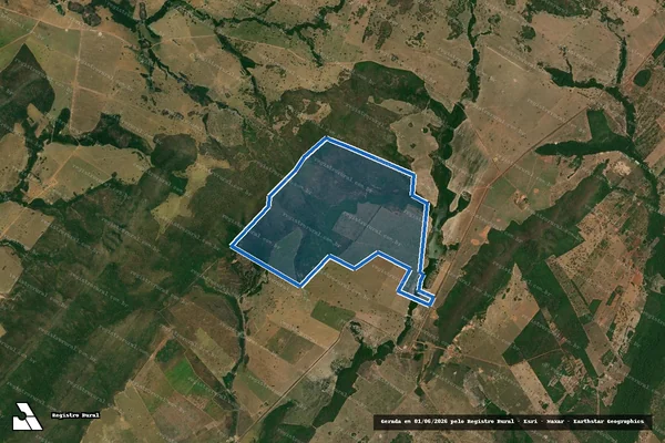 Imagem de satélite de Fazenda Ceres - Parte 1 em Santo Antônio de Leverger - MT