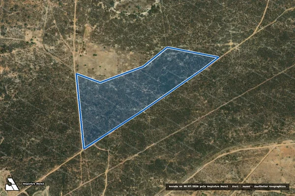 Imagem de satélite de FAZENDA NOVA OLINDA - Parcela 1 - GLEBA I em Soledade - PB
