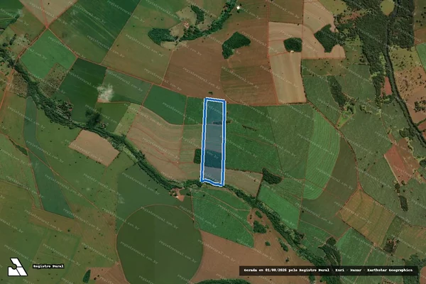 Imagem de satélite de Fazenda São José do Capão da Onça - PARTE 1 em Veríssimo - MG