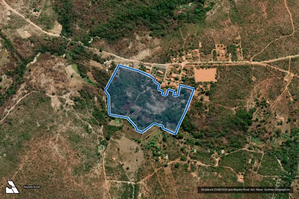 Imagem de satélite de Fazenda Flores / Parte 01