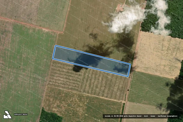 Imagem de satélite de FAZENDA REFÚGIO DOS MACACOS II - 001 em Dom Eliseu - PA