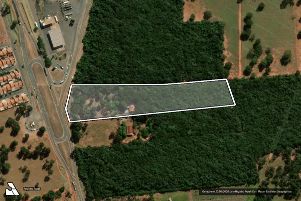 Imagem de satélite de FAZENDA TRÊS BARRAS - Parte 1 em Paraguaçu Paulista - SP