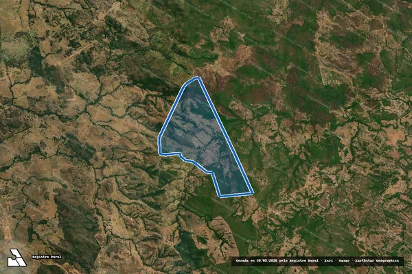 Imagem de satélite de FAZENDA TOCA DO GARROTE VII - FAZENDA TOCA DO GARROTE VII em Arenópolis - GO