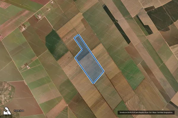 Imagem de satélite de Fazenda Pratinha em Luís Eduardo Magalhães - BA