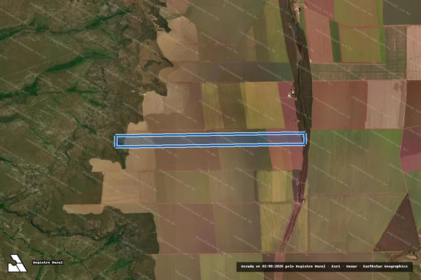 Imagem de satélite de FAZENDA TUCUM em Nova Xavantina - MT