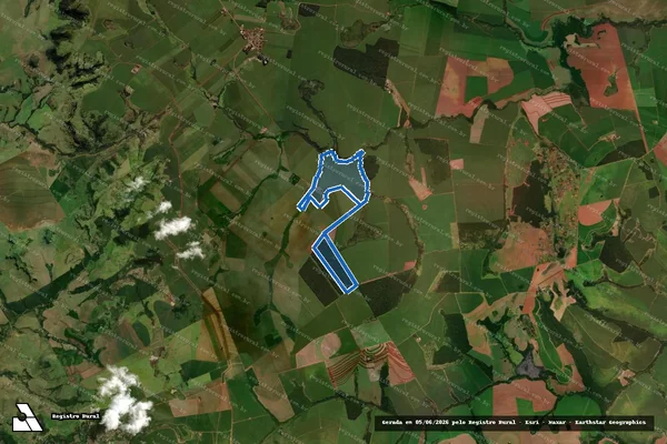 Imagem de satélite de FAZENDA SANTA TEREZA - FAZENDA SANTA TEREZA em Aral Moreira - MS